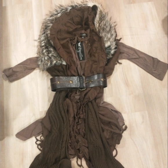 Sexy  whimsical new sweater cardigan - Picture 1 of 9